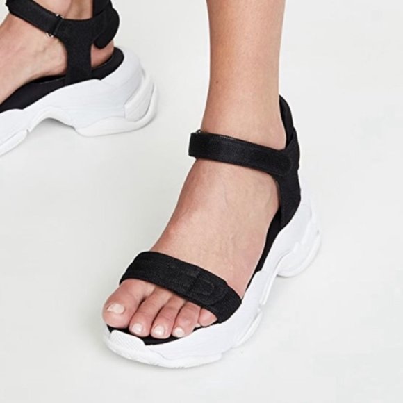 Jeffrey Campbell Sporty Platform Sandals Size 8 - Picture 1 of 9